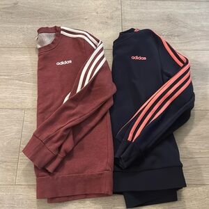 Bundle of Two Adidas Sweatshirts